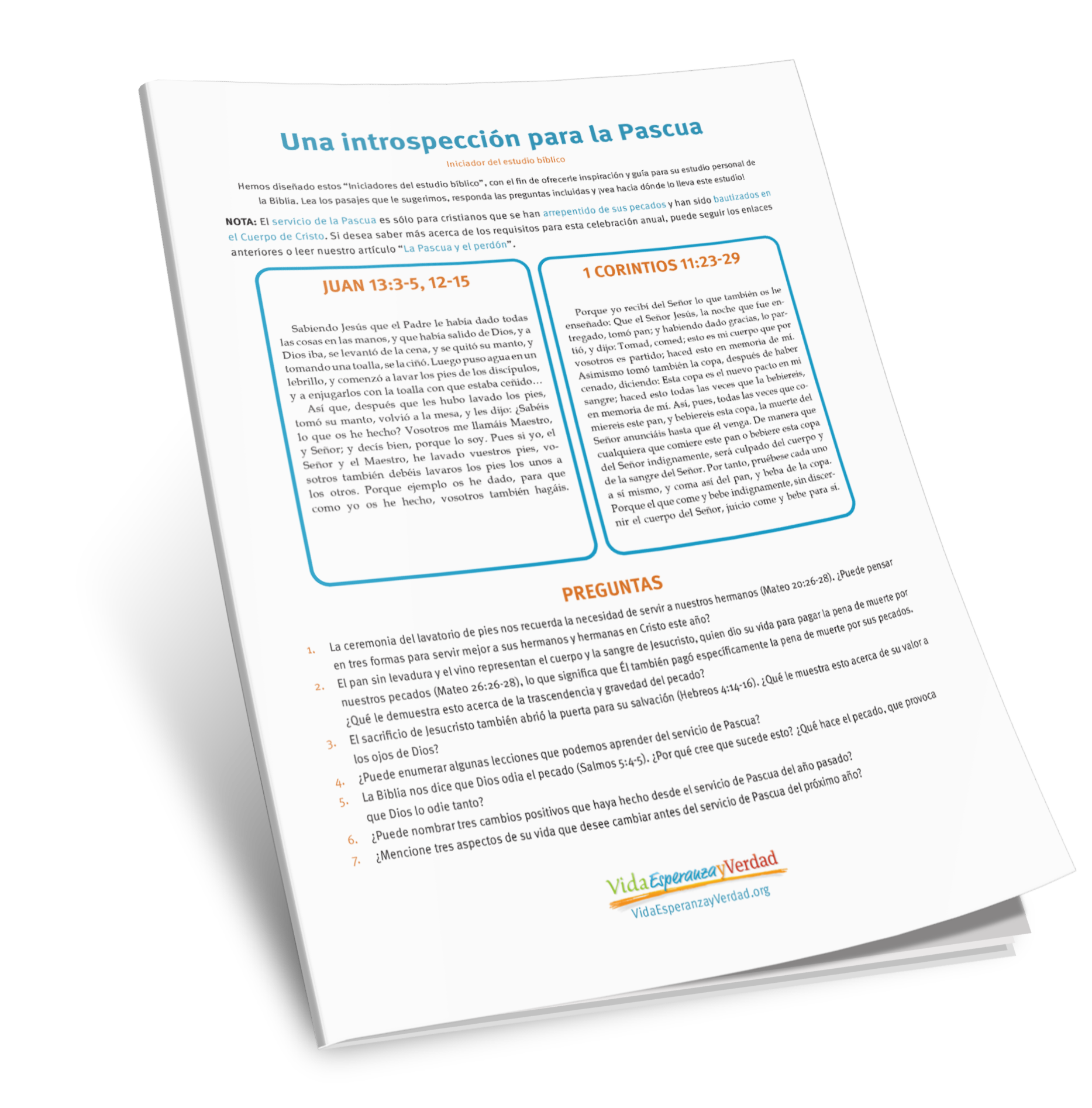 Iniciadores del Estudio Biblico