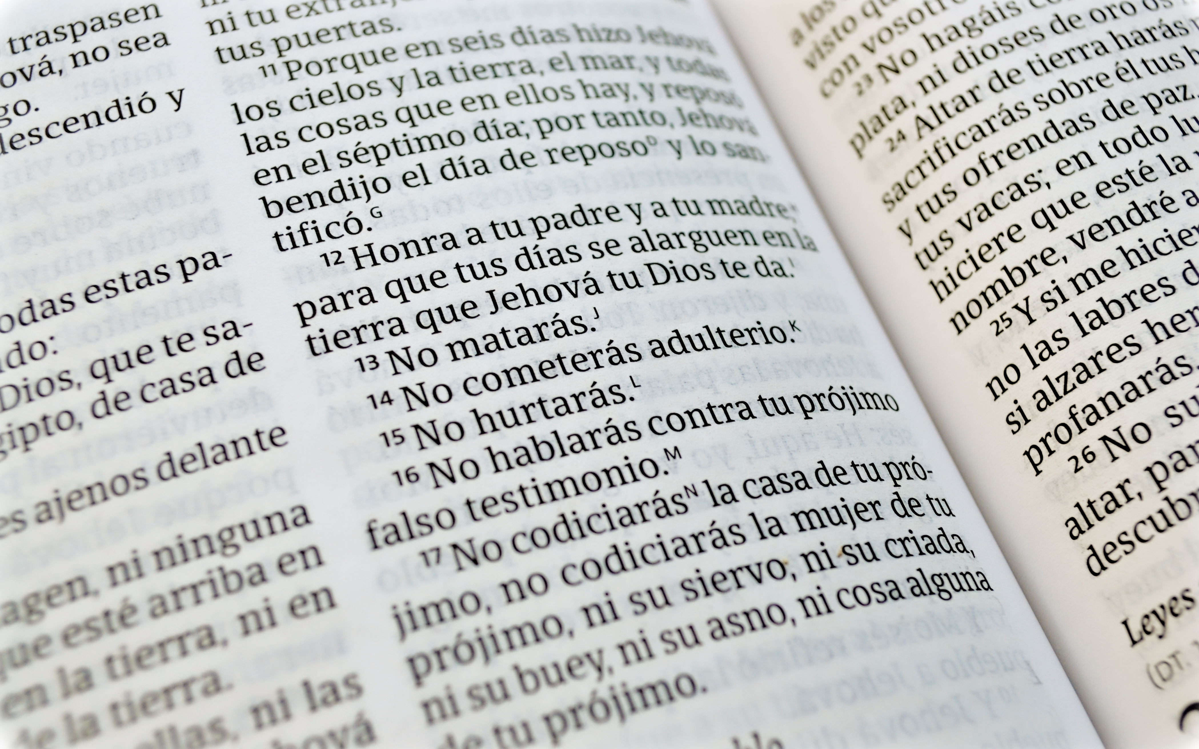 Los Diez Mandamientos en la actualidad