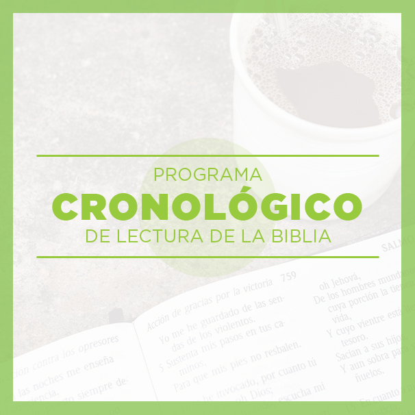 Programa cronológico de lectura de la Biblia