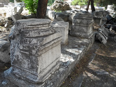 Ruinas de la antigua Tiatira (foto de Joel Meeker).
