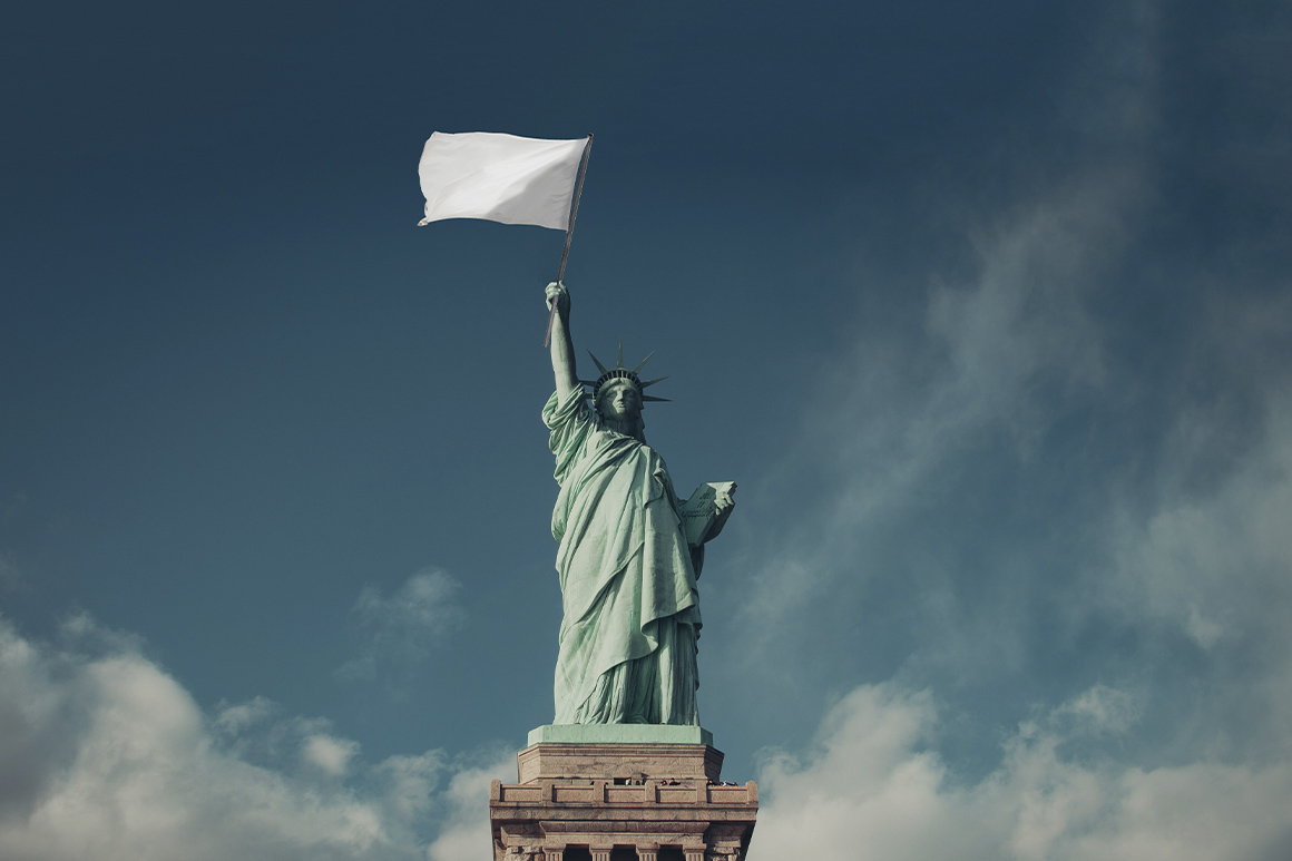 Estados Unidos en retirada