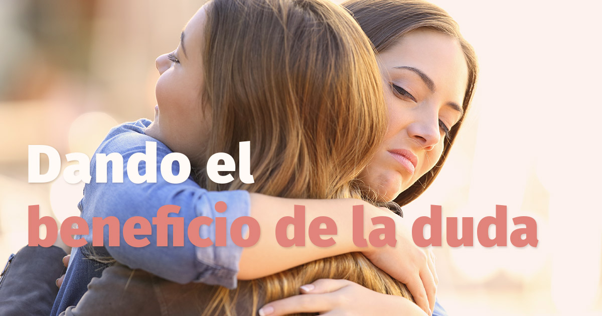 Dando el beneficio de la duda