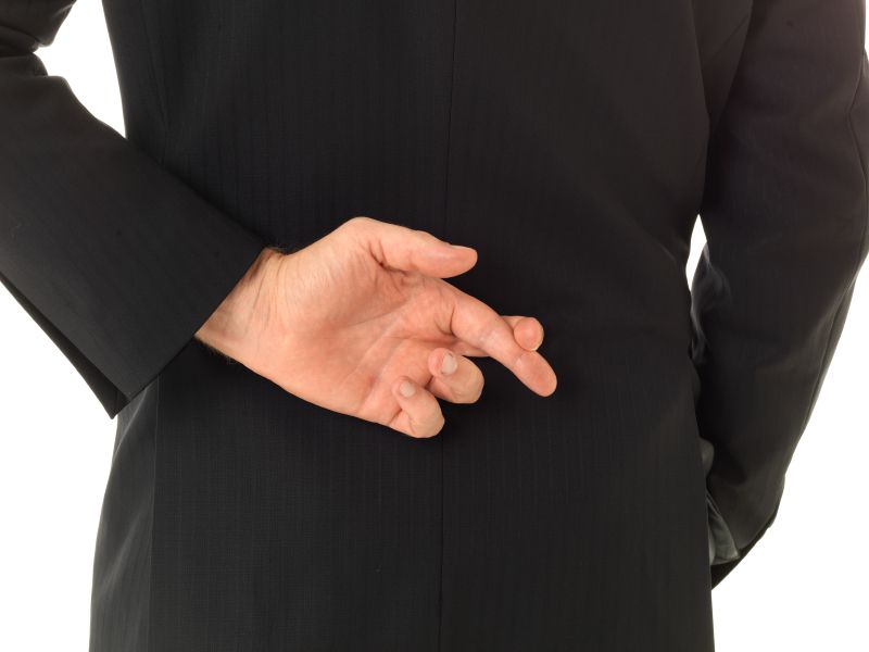 Lying - Ninth Commandment, You shall not bear false witness