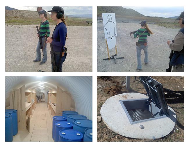 Prepar&aacute;ndose para el desastre

Los &ldquo;preparados&rdquo; para el fin del mundo se entrenan en autodefensa y construyen bunkers, que normalmente est&aacute;n localizados entre 6 a 9 metros bajo tierra.