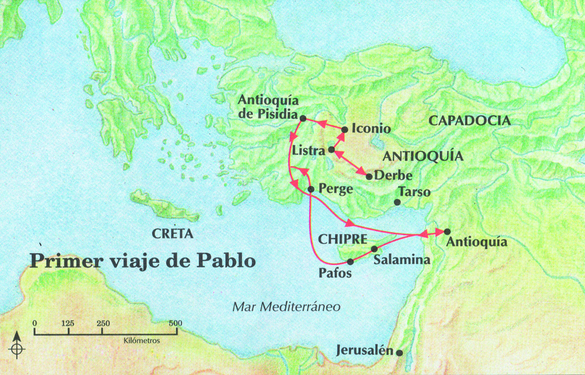 El primer viaje de Pablo